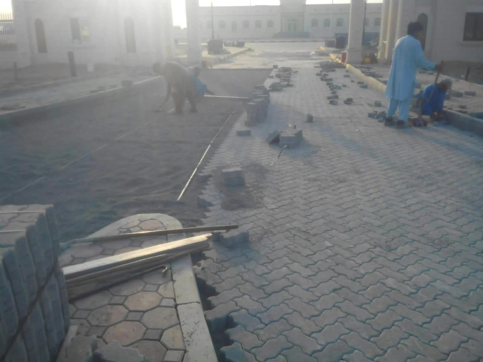 Project site in progress